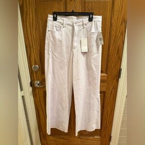 Dear John Women's White Fiona Wide Leg Jeans